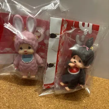 몬치치 마스코트 키체인 2개 세트