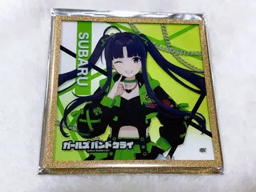 걸즈밴드크라이 야스와 스바루 사이버 펑크 아크릴 색지 걸크라