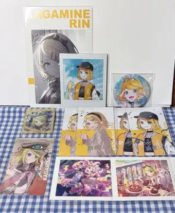 프로세카 카가미네 린 굿즈 묶음 판매 금박