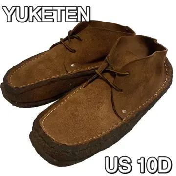 YUKETEN 스웨이드 핸드손 모카신 US10D 유케텐 28cm
