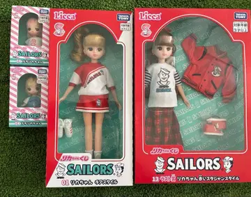 리카짱 복권 x 세일러즈 라스트상 & 01 치어스타일 포함 9점 세트