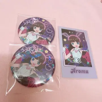 프리파라 가루마게돈 단독 라이브 굿즈 캔뱃지 프리파샤 아로마