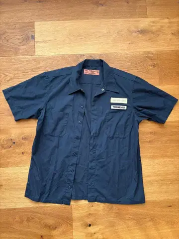 텐더 로인 반팔 워크 셔츠