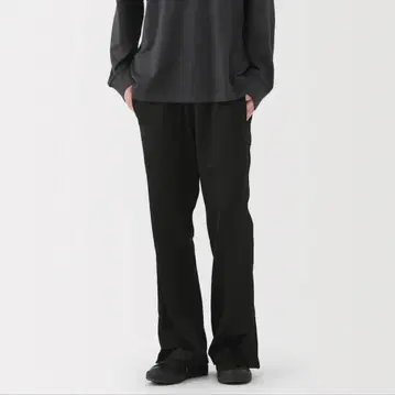 [시착만 한 상품] MUJI Labo 신사 유니폼 소재로 만든 트랙 팬츠