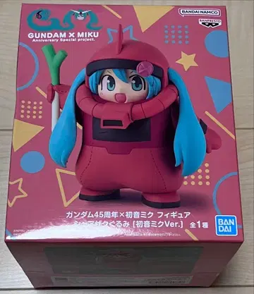 [ 미개봉 ] GUNDAM x MIKU 하츠네 미쿠 피규어