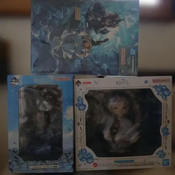 제일복권 장송의 프리렌 라스트 원상 아트 스케일 피규어 A상 B상 3점