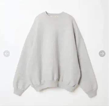 Brushed Crew HEATHER GRAY xxs