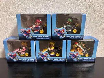 마리오 카트 8 풀백 피규어 전 5종 세트 컴플리트