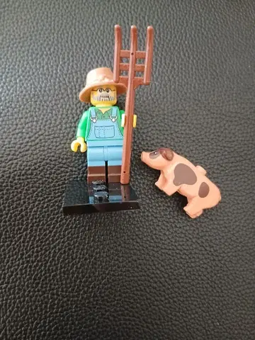 레고 LEGO 미니 피규어 농부