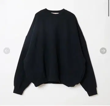 Brushed Crew HEATHER BLACK xxs