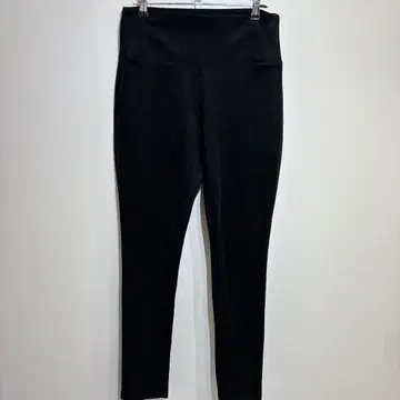 [ 새상품급 ] Apt.9 페이크 스웨이드 레깅스 팬츠 블랙 S 럭셔리