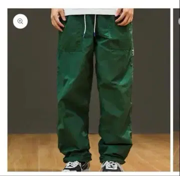 Champyee 밑단 드로코드 팬츠