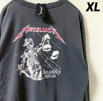 새상품 메탈리카 긴팔 티셔츠 메탈 밴드 락 LL