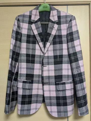 Alexander McQueen 테일러드 자켓 체크 무늬