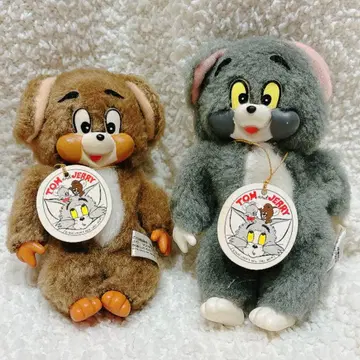 레어 쇼와 레트로 MASUDAYA 톰과 제리 봉제 인형