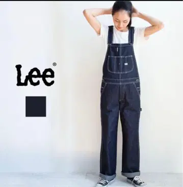 Lee 여성용 루즈핏 데님 오버롤 LL0255 M 사이즈