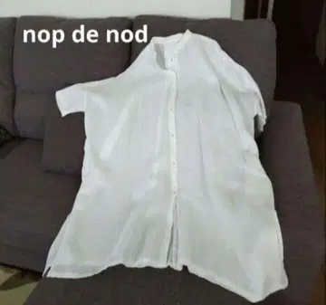 놉두노드 벨기에 린넨 밴드 카라 원피스 마루노우치점 구매
