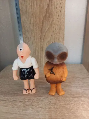 다이에이 요괴 핫타이 코조 아부라스마시 미니 소프트 비닐 2체 세트