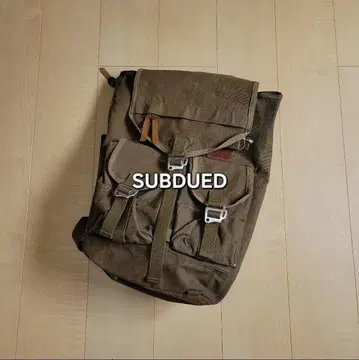 SUBDUED 밀리터리 백팩 백팩 서브듀드