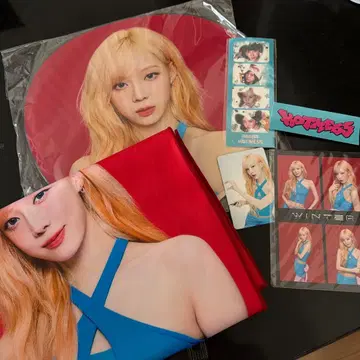 aespa winter 굿즈 세트