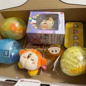 별의 커비 와돌디 푸푸푸돌 쉘드레서 마스코트 소프트 비닐