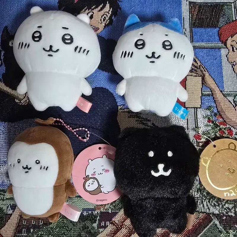 치이카와 하치와레 풍뎅이 흑담곰 마스코트 인형