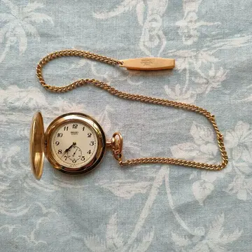 SEIKO 쿼츠 회중시계 기념품