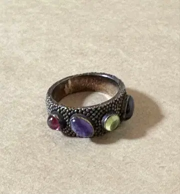 빈티지 앤티크 반지 링 색석 스톤 약 8.5호