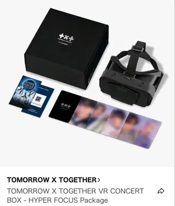 TXT VRVR CONCERT BOX -HYPER FOCUSPackage