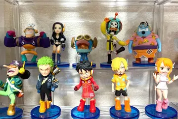 원피스 월드 컬렉션 피규어 밀짚모자 일당 에그헤드