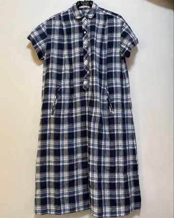 [미사용] LA MARINE FRANCAlSE 셔츠 원피스 페티코트 포함