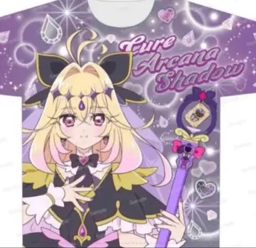 명탐정 프리큐어 풀 그래픽 T셔츠 큐어 아르카나 쉐도우 모리 아루루카