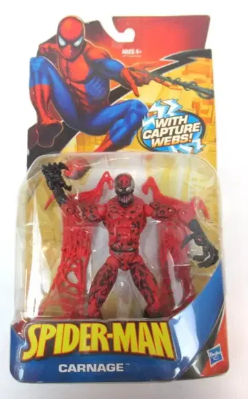 HASBRO 슈퍼 빌런 카니지 위드 캡처 웹스 6인치
