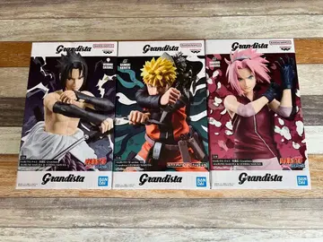 NARUTO Grandista 피규어 3종 세트 나루토+사쿠라+사스케