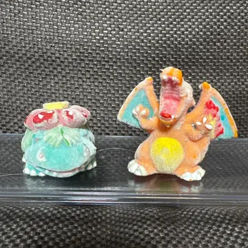 [ 초레어: 당시 물건 ] 포켓몬 키즈로 놀자 플로키 리자몽 & 이상해꽃