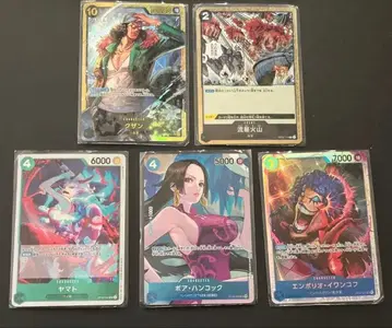 원피스 카드 게임 레어 카드 5장 세트