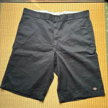 Dickies 42283 블랙 숏팬츠 내 택 없음 신 사이즈 W52cm