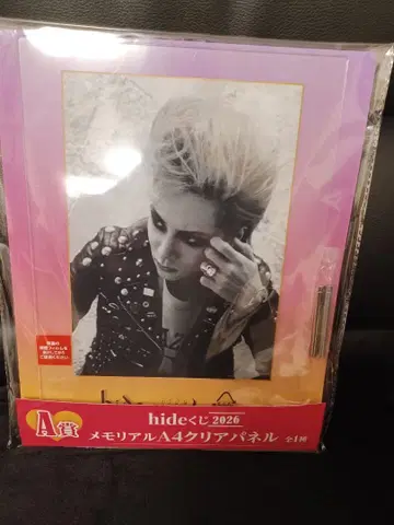 hide 복권 2026 A상 메모리얼 A4 클리어 패널