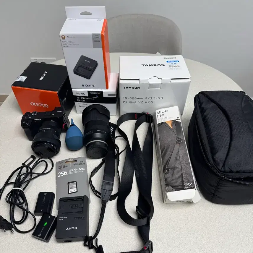 소니 미러리스 a6700 시그마 1850 탐론 18300