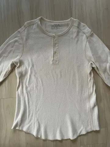 Phigvel 피그벨 Thermal Henley Top 긴팔 S
