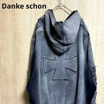 Danke Schon. 아이언크로스 지퍼 후드티