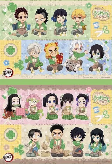 귀멸의 칼날 핸드메이드 클럽 런치매트