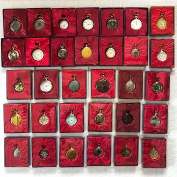 회중시계 되살아나는 옛 시계 향수의 회중시계 컬렉션 아셰트사 미사용