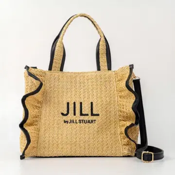 JILL by JILL STUART BOOK 바스켓백 NATURAL