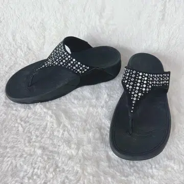 핏플랍 비쥬 플립플랍 블랙 통굽