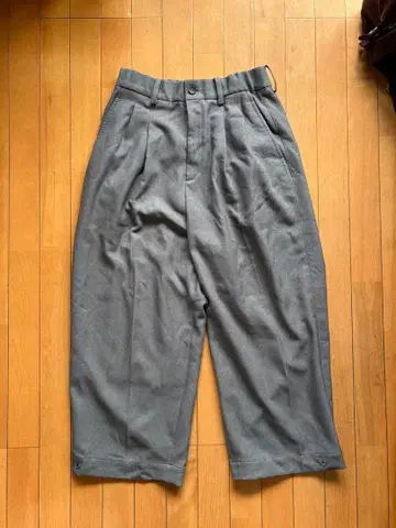 zucca 배기 슬랙스 코쿤 벌룬 실루엣