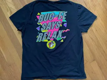 구제 의류 미국 Buc-ee's T셔츠 80년대 디자인