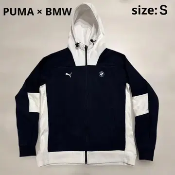Puma BMW Motorsport 후드티 네이비/화이트