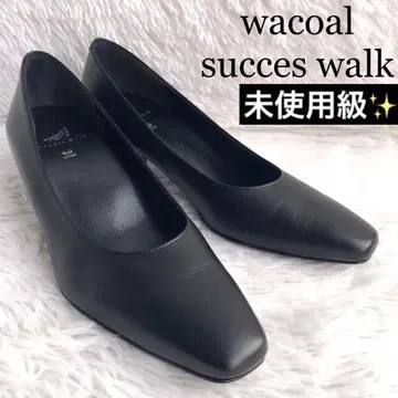 펌프스 24.5 블랙 wacoal 와코루 서세스워크 천연 가죽