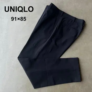 [UNIQLO] 유니클로 91 x 85 감동 팬츠 바지 슬랙스 블랙
